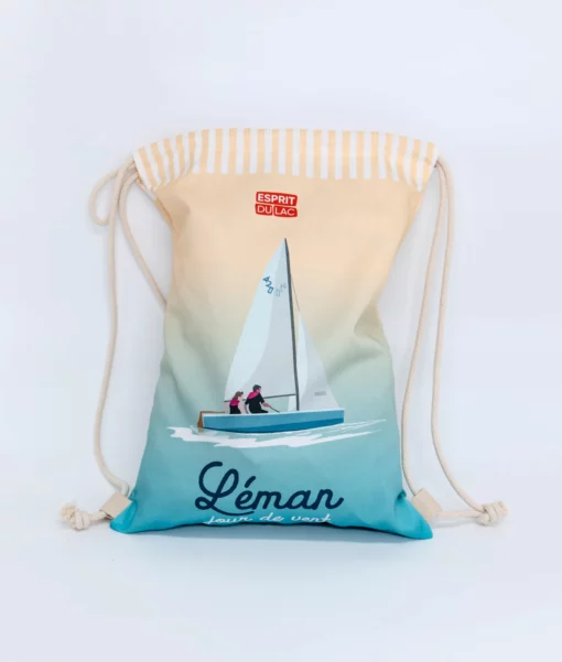 Sac à dos "Léman, jour de vent"