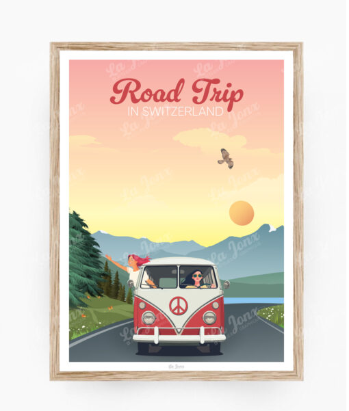 Road trip in Switzerland