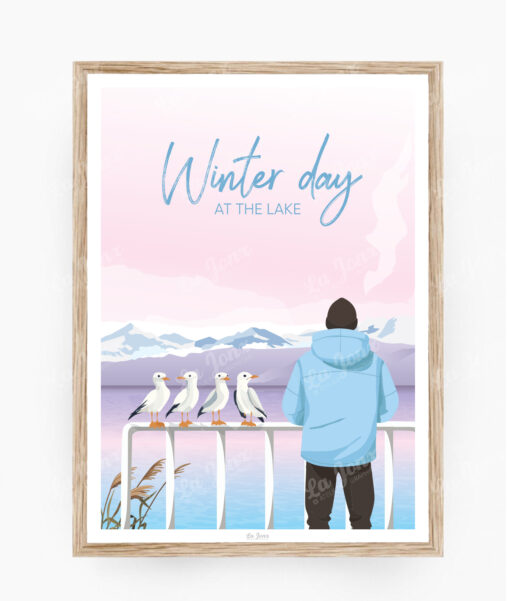 Hiver au lac