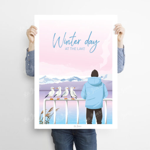Hiver au lac – Image 3