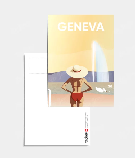 Carte postale - Women in Geneva
