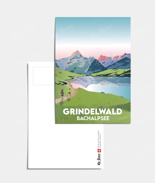 Carte postale - Grindelwald Bachalpsee