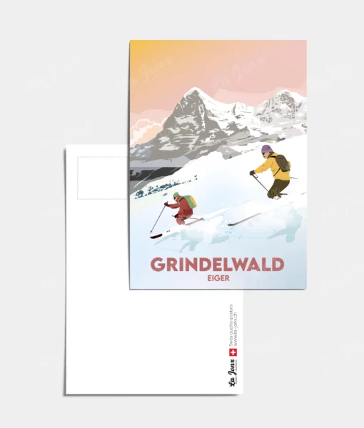 Carte postale - Grindelwald Eiger