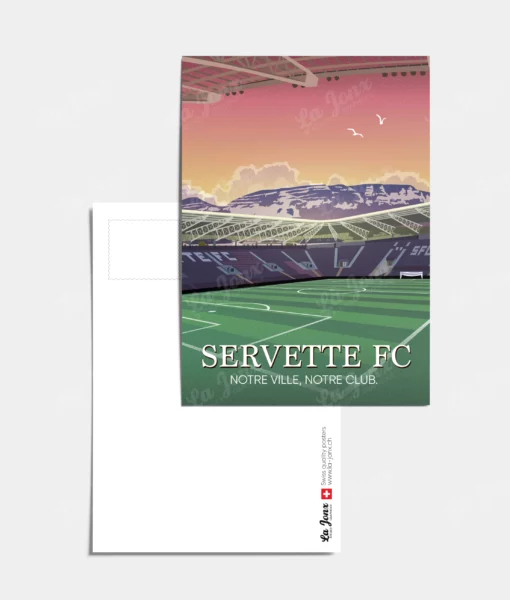 Carte postale - Servette FC
