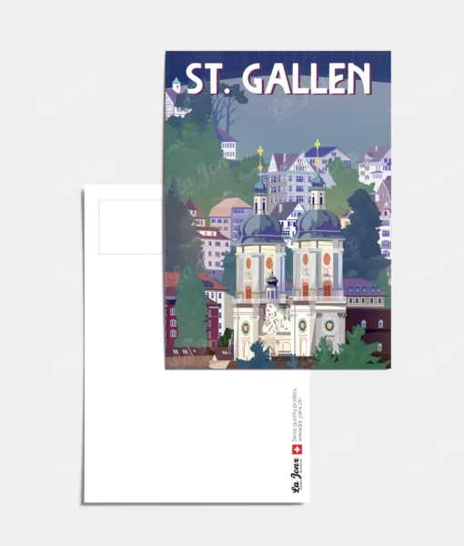 Carte postale - St Gallen