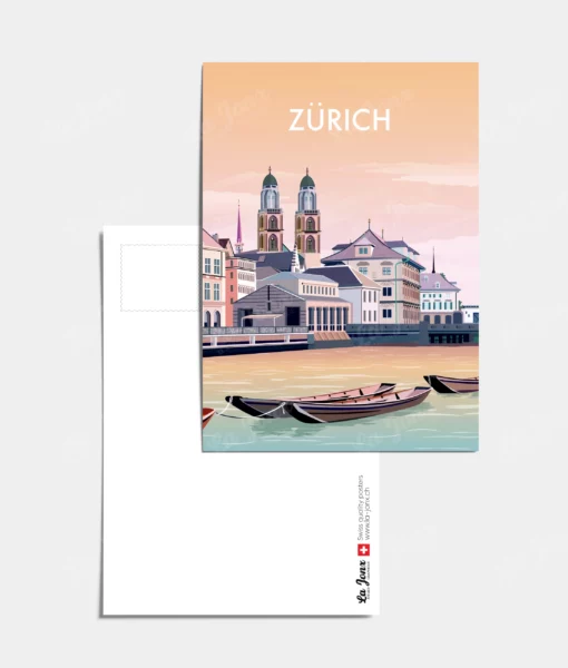 Carte postale - Zürich