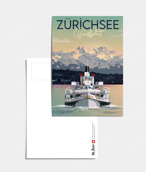 Carte postale - Zürichsee