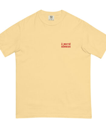 Affiche T-shirt teinté lourd unisexe – poster suisse, décoration murale, cadeau suisse