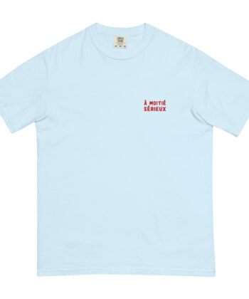 Affiche T-shirt teinté lourd unisexe – poster suisse, décoration murale, cadeau suisse
