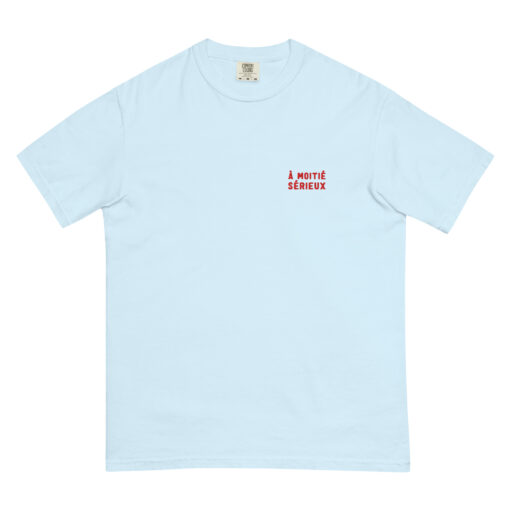 Affiche T-shirt teinté lourd unisexe – poster suisse, décoration murale, cadeau suisse