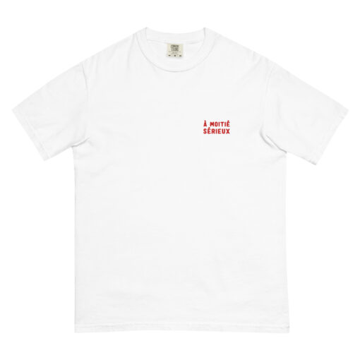 Affiche T-shirt teinté lourd unisexe – poster suisse, décoration murale, cadeau suisse