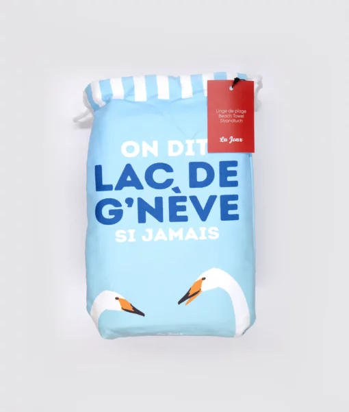 Linge de plage - Lac de G'nève