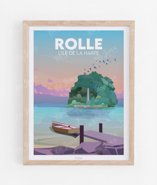 Rolle - Île de la Harpe
