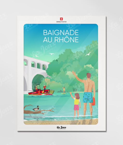Swimming in the Rhône - Image 3