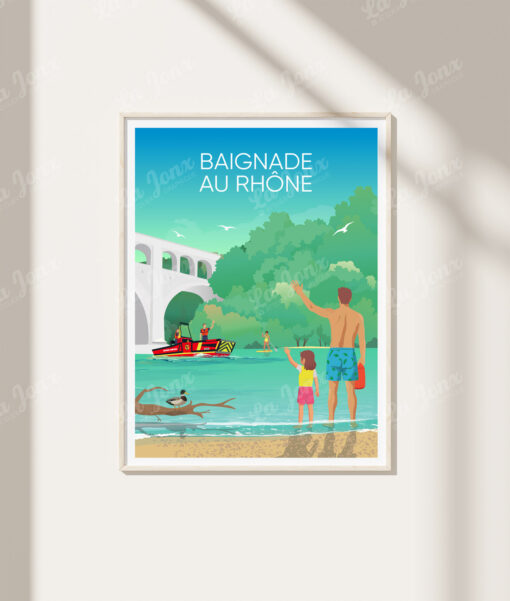 Swimming in the Rhône - Image 4