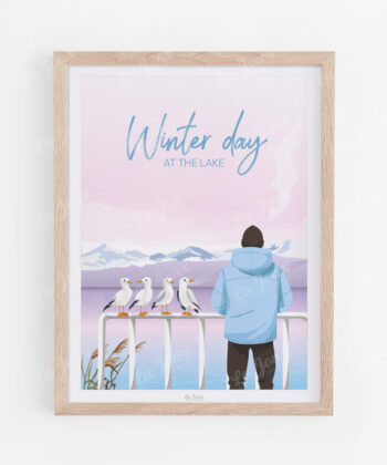 Hiver au lac