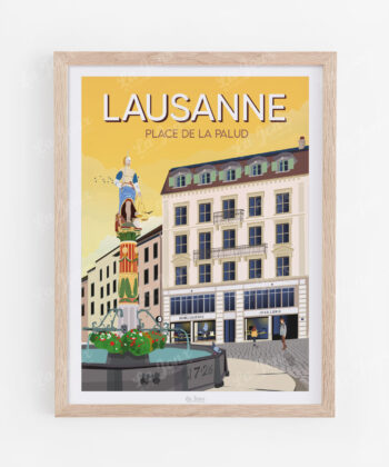 Lausanne - Place de la Palud