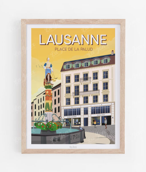 Lausanne - Palud Square