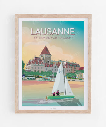 Lausanne, retour au port