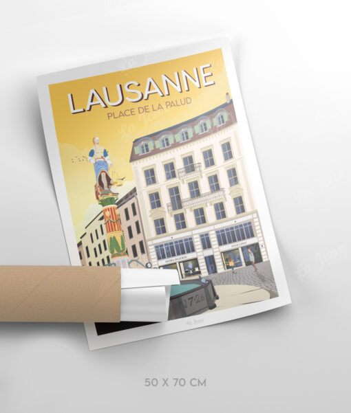 Lausanne - Palud Square - Image 4