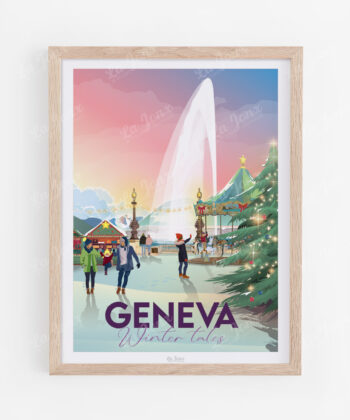 Genève - Hiver au quai