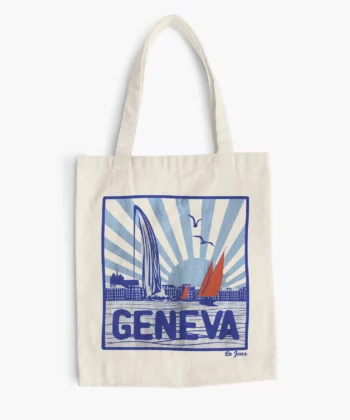 Tote bag Geneva Plage