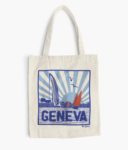 Tote bag Geneva Plage