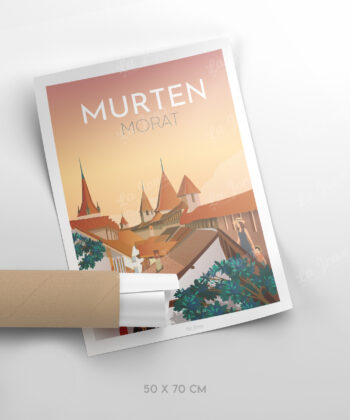 Affiche de Morat, cadeau parfait pour décorer votre intérieur
