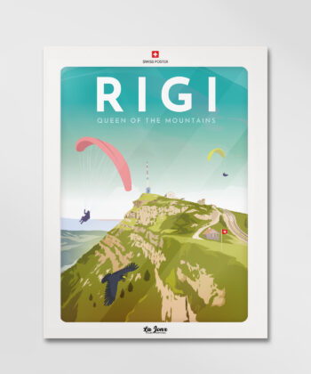 Rigi poster, the perfect gift to decorate your home