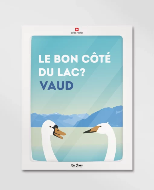 Affiche de Le bon côté du lac, cadeau parfait pour décorer votre intérieur