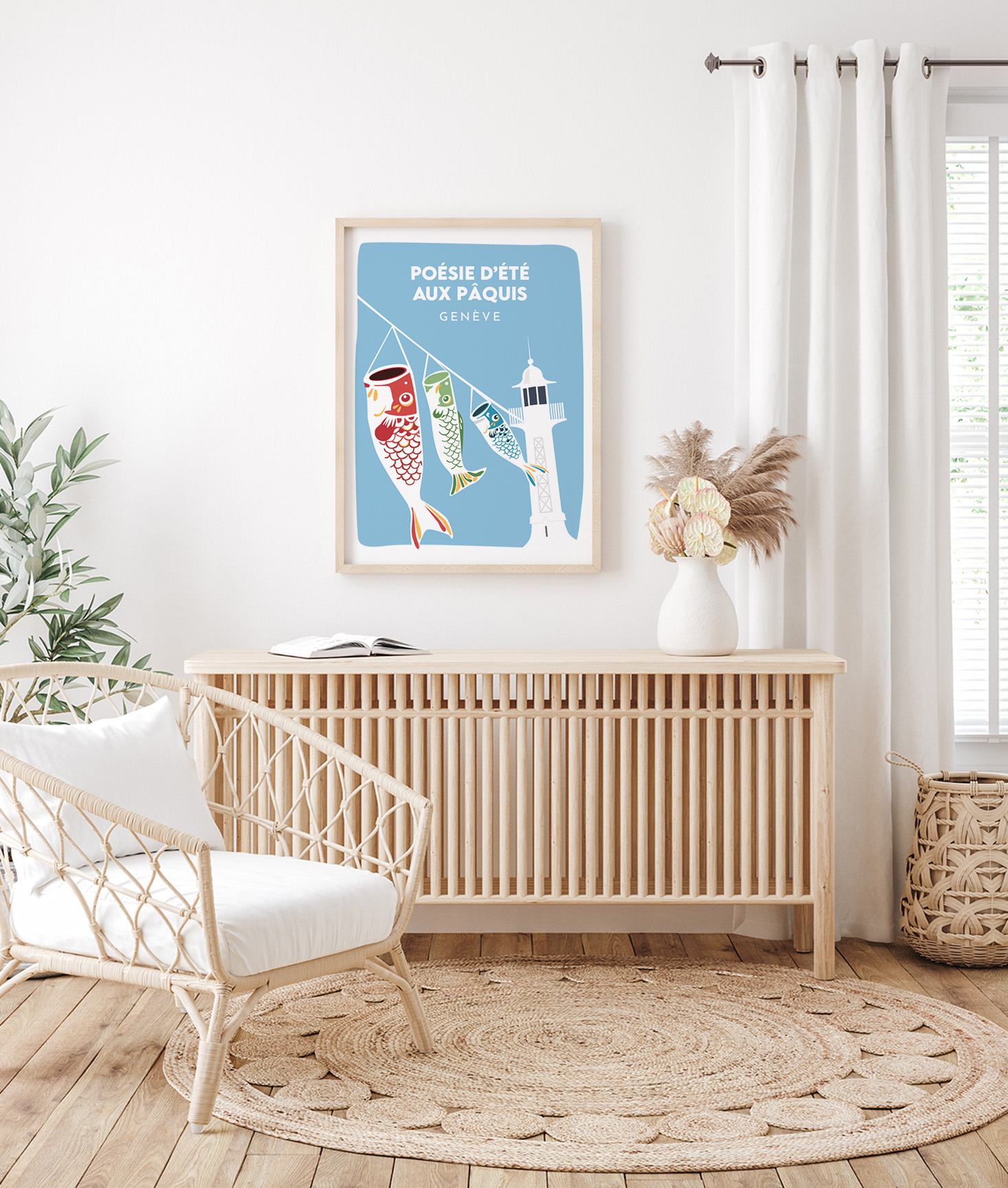 Affiche de Poésie d'été, cadeau parfait pour décorer votre intérieur
