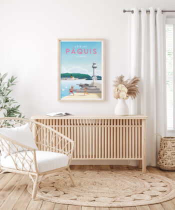 L'été aux Pâquis poster, the perfect gift to decorate your home