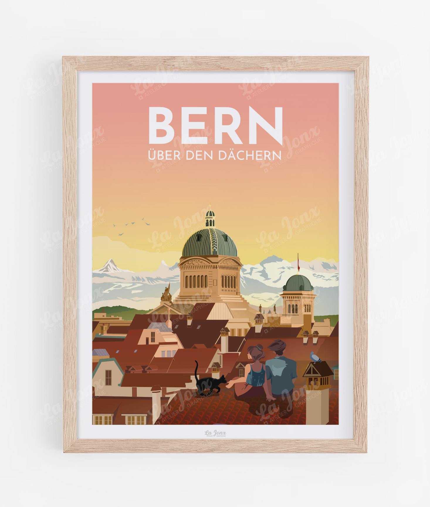 Sur les toits de Berne