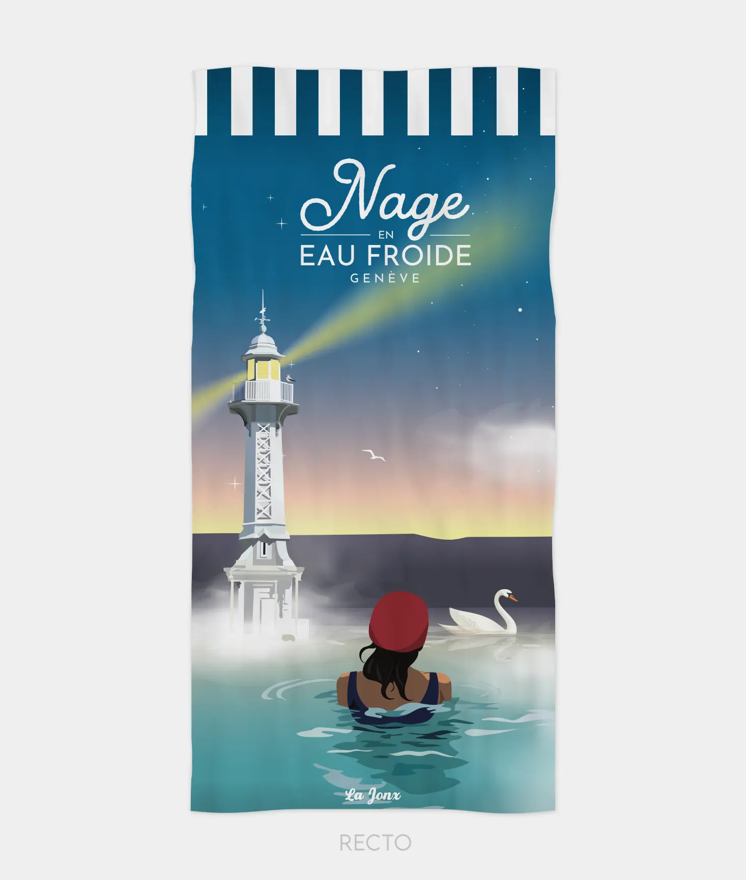 Linge de plage - Nage en eau froide – Image 2