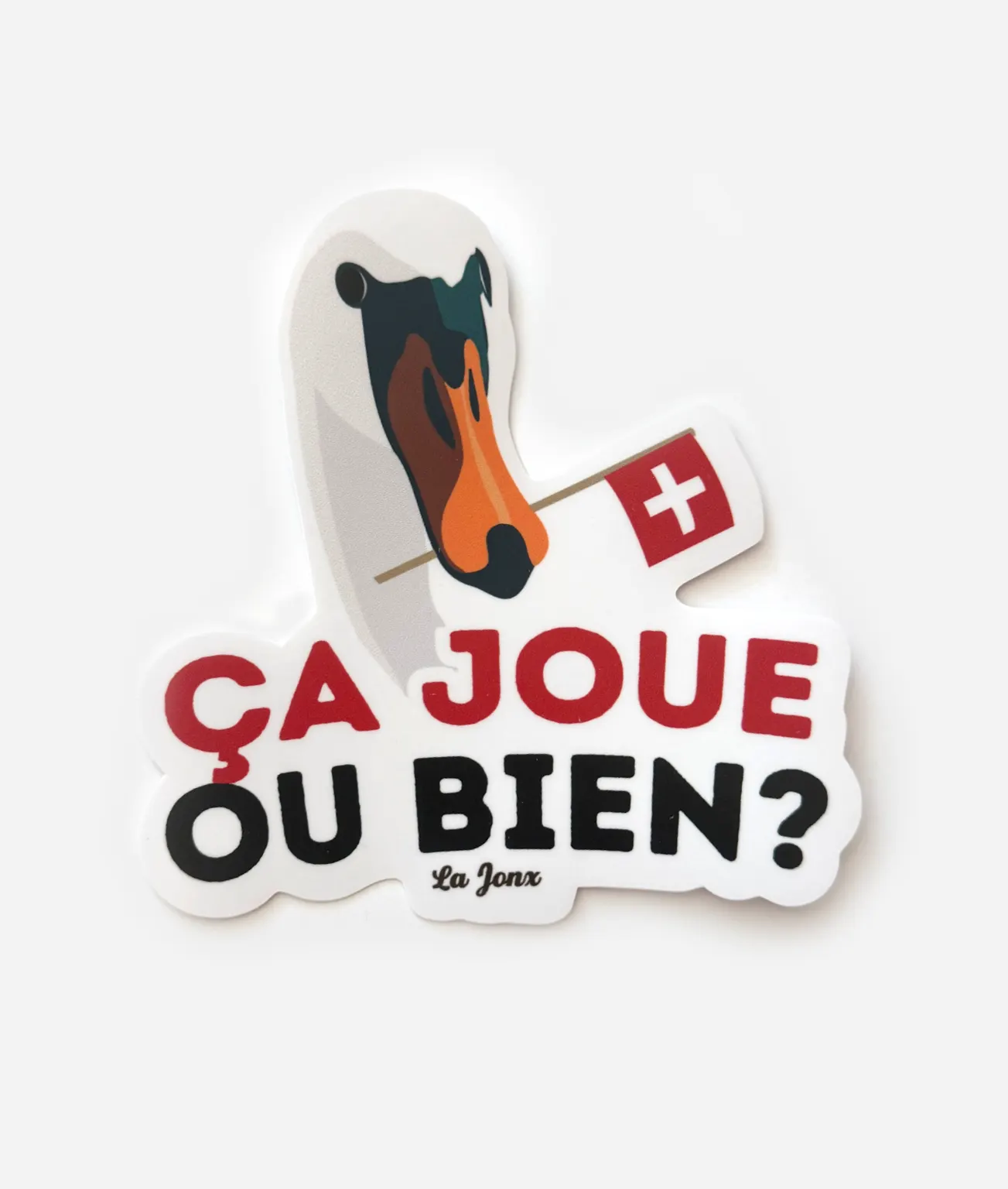 Sticker "Ca joue ou bien?"