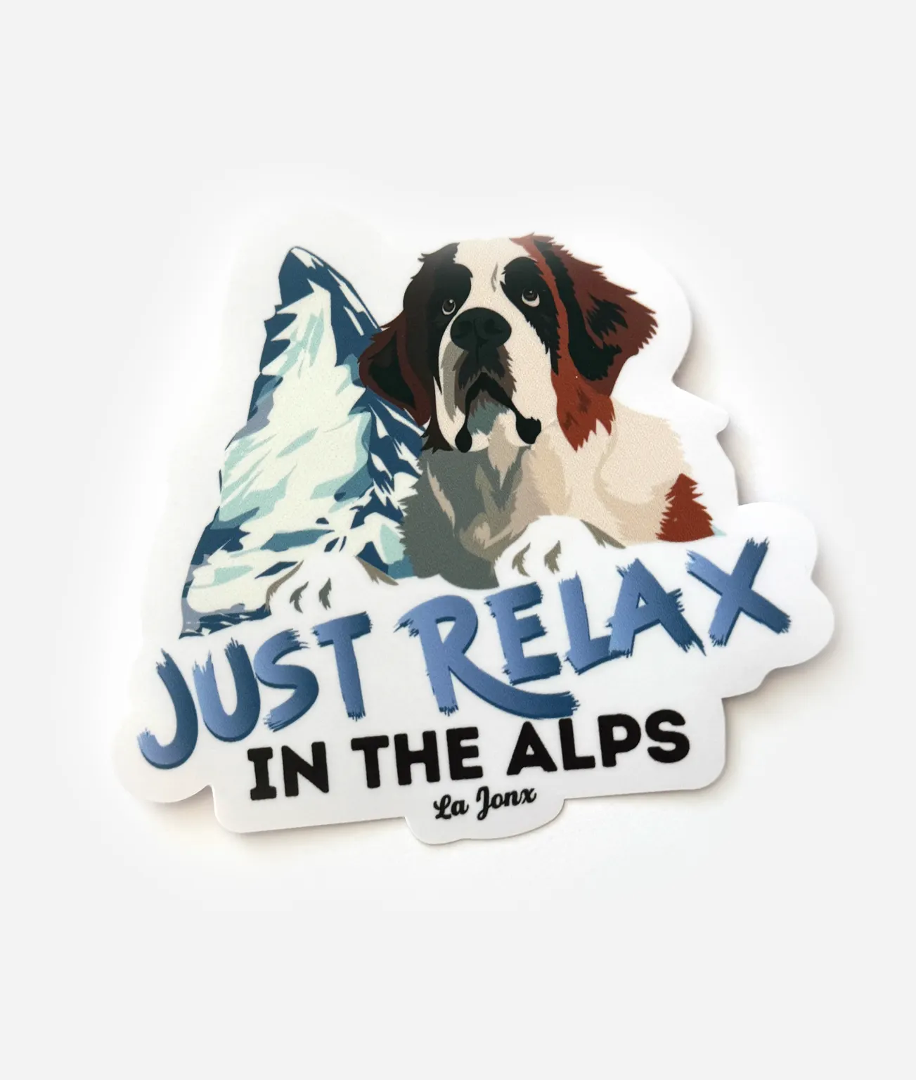 Sticker "Just Relax in the Alps"