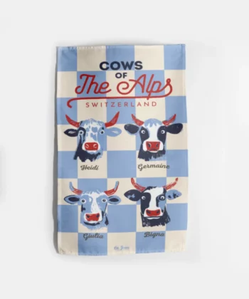 Torchon "Vaches Suisses"