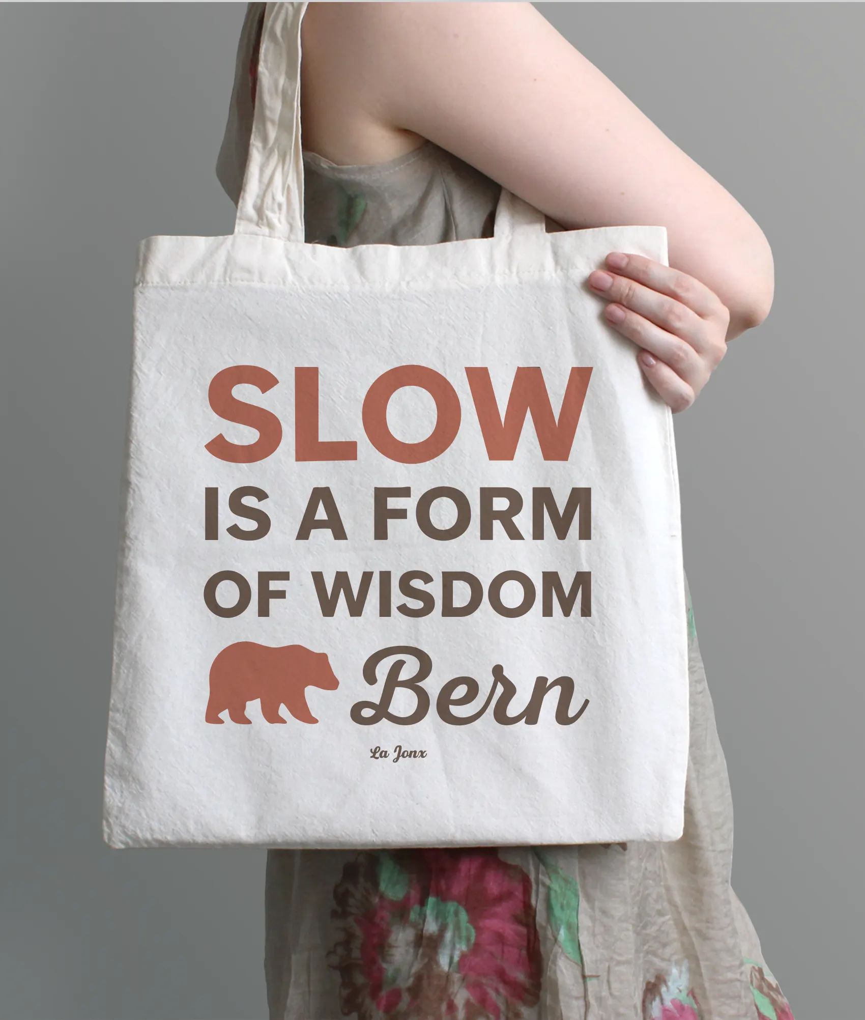Tote bag "Slow is a form of wisdom" Bern - Image 2