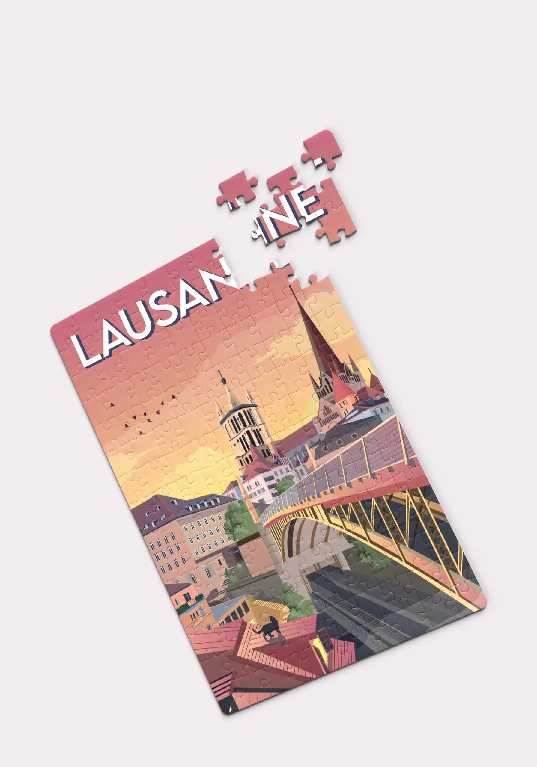 Mini puzzle Lausanne – Image 3