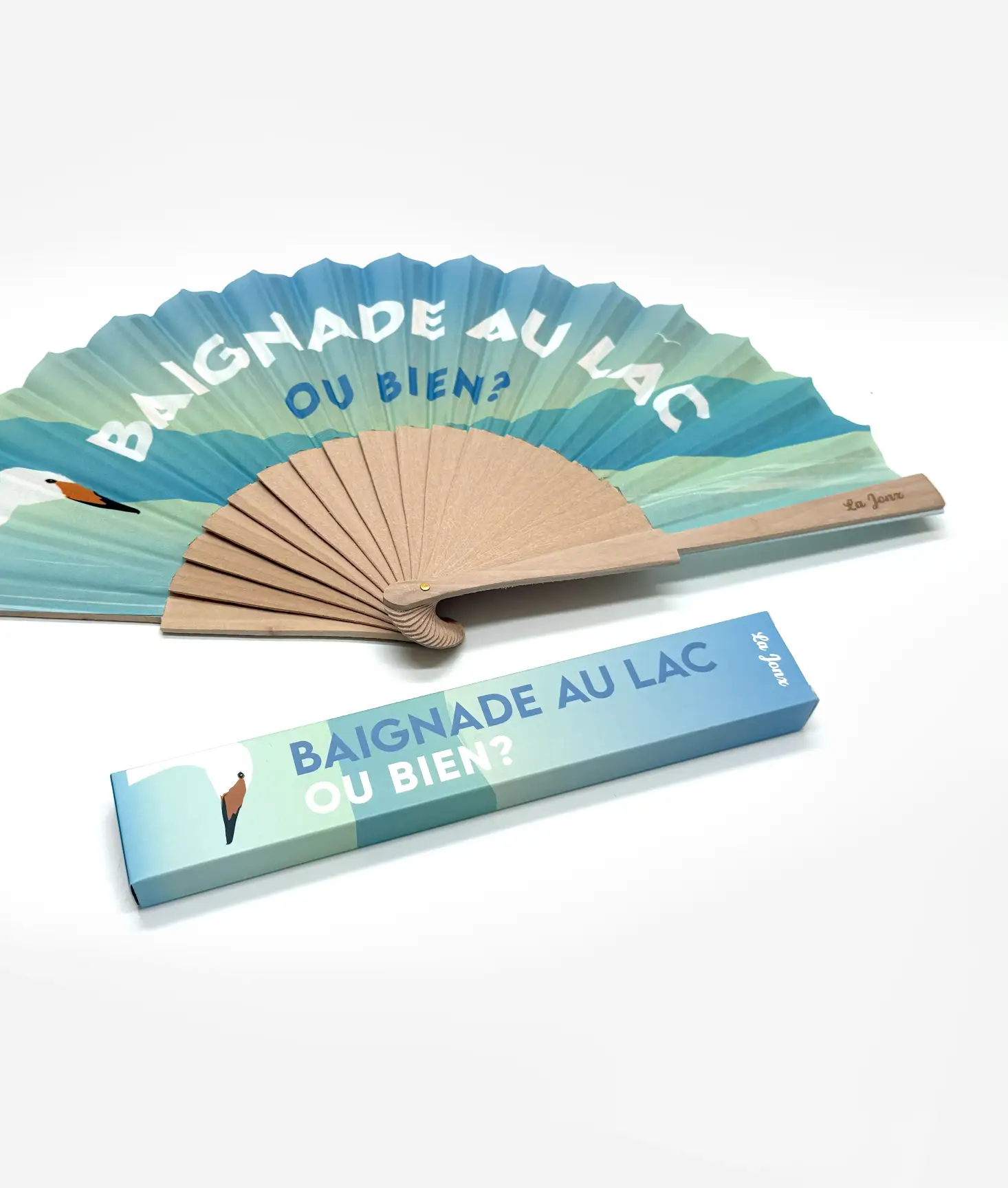 Eventail - Baignade ou lac ou bien?
