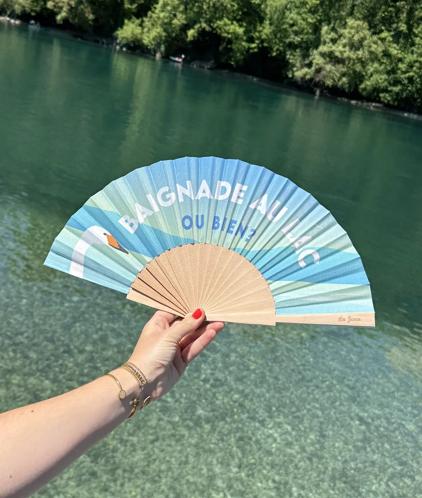 Eventail - Baignade ou lac ou bien? – Image 4