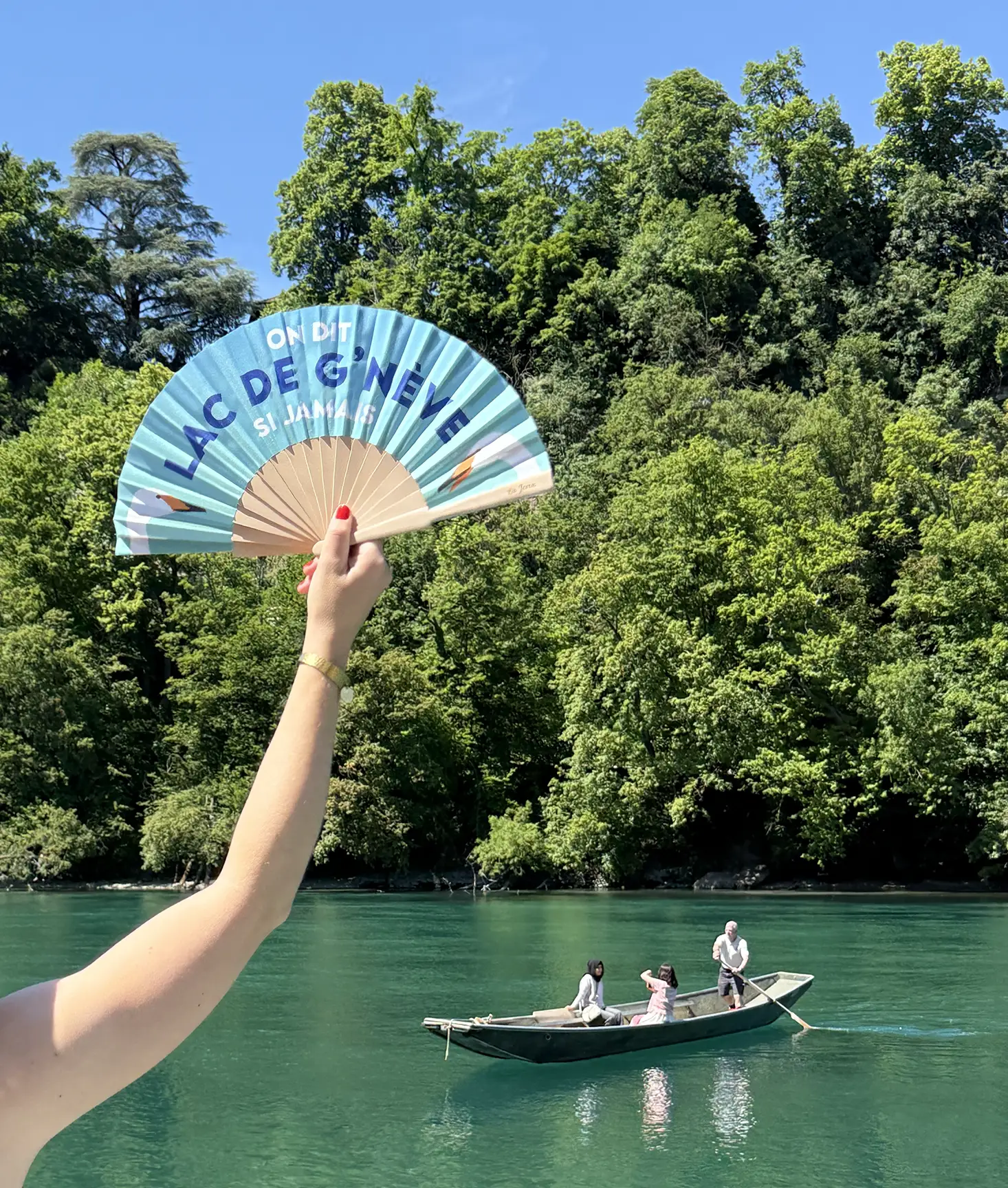 Eventail - On dit lac de G'nève si jamais – Image 4
