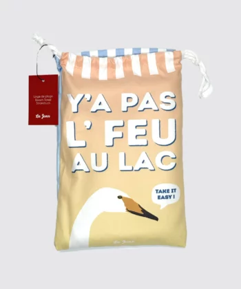 Linge de plage - Y'a pas l'feu au lac