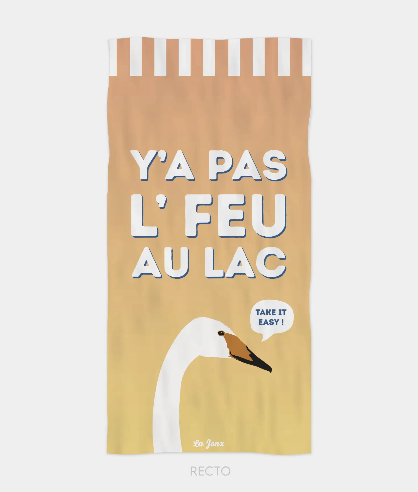 Linge de plage - Y'a pas l'feu au lac – Image 3