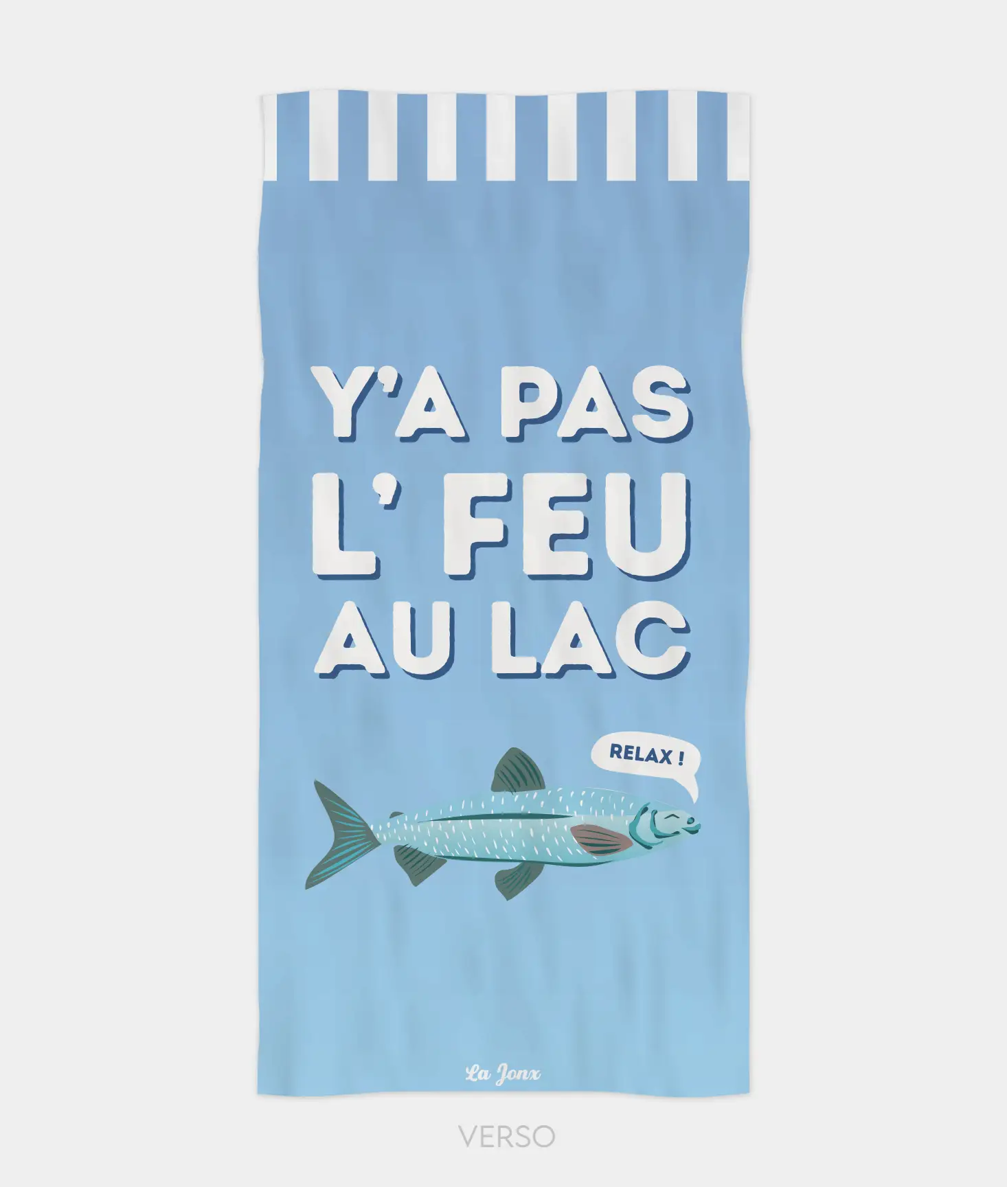 Linge de plage - Y'a pas l'feu au lac – Image 4
