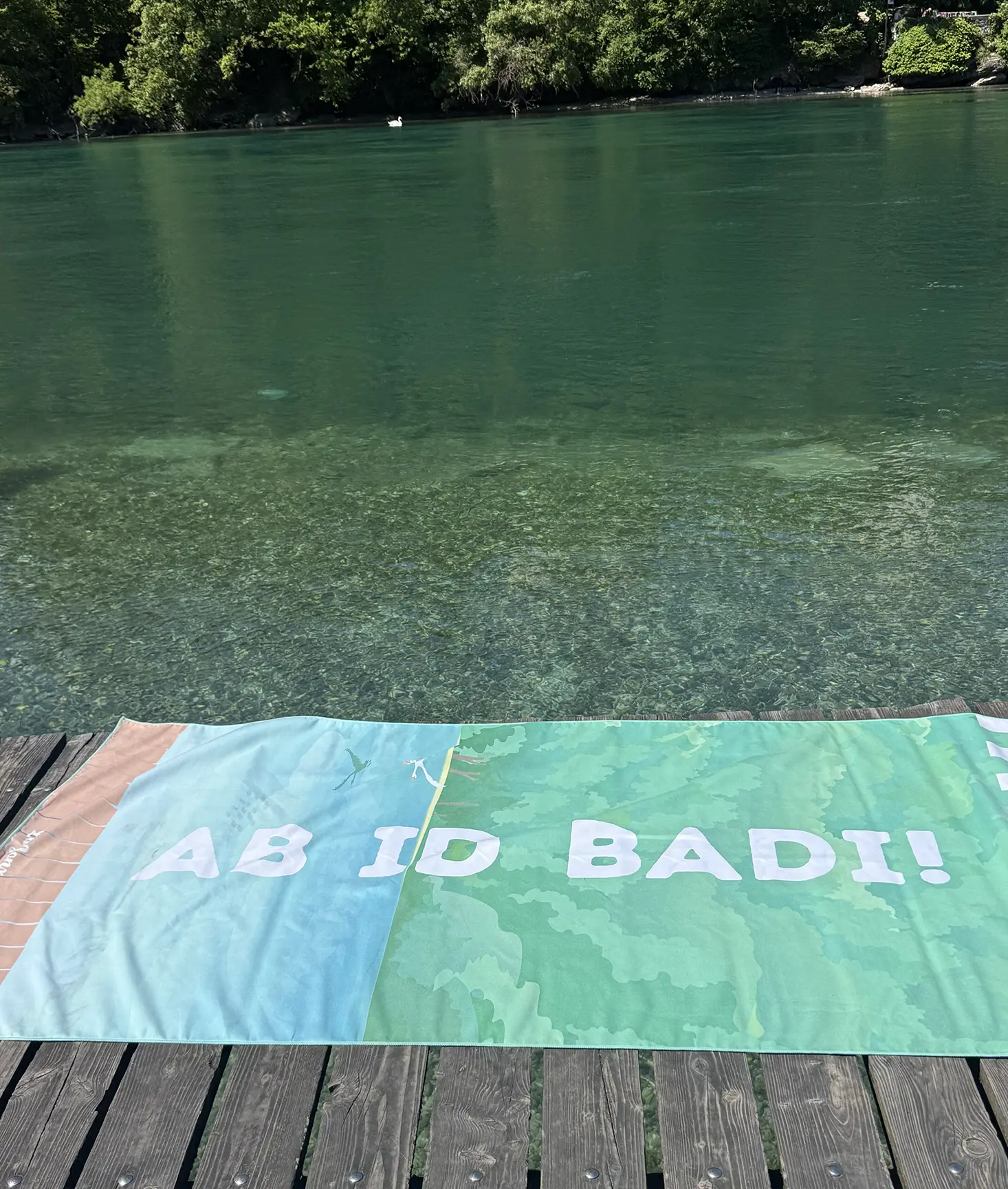 Linge de plage - Wasser macht glücklich – Image 5