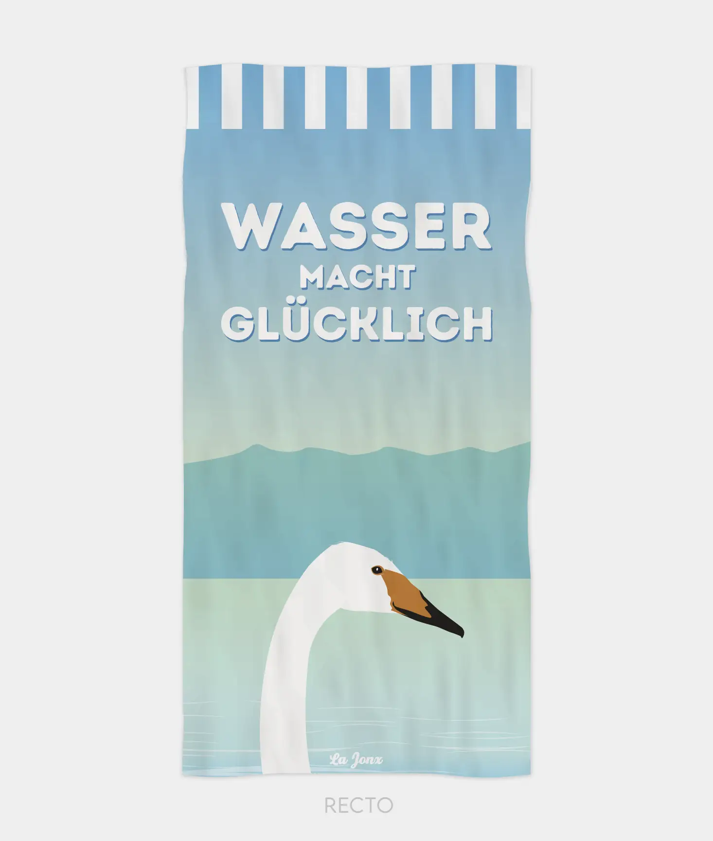 Linge de plage - Wasser macht glücklich – Image 6