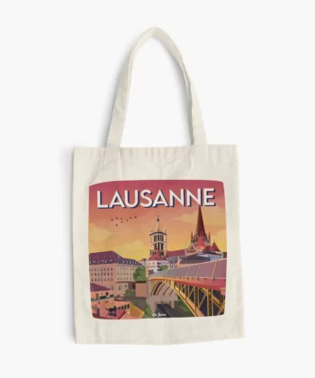 Tote bag Lausanne